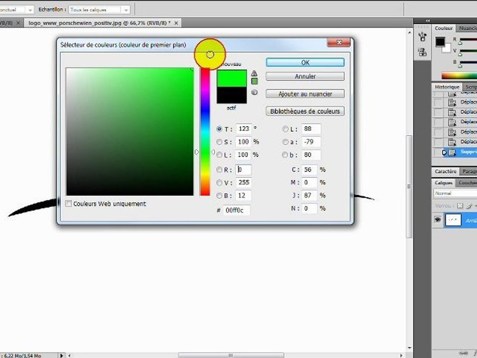 Outil plume Photoshop CS4