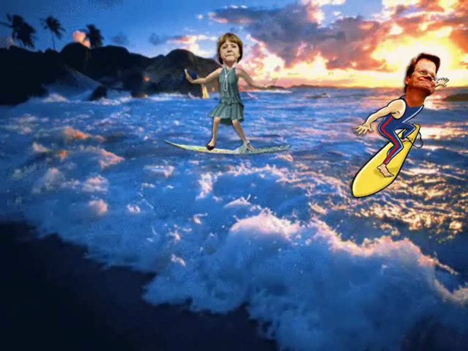 ANGIE & GUIDO Surfin' BRD  (The Beach Boys - Surfin' U.S.A.)
