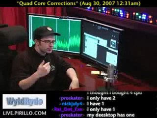 Corrections on Quad Core and Multi Core CPUs