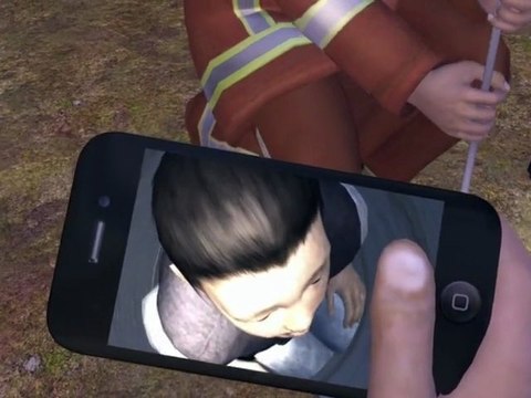 Un bébé sauvé de la mort... grâce à un iPhone (reconstitution)