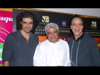 Imtiyaz Ali & Javed Akhtar @ Vinod Chopra's Film Festival 2012