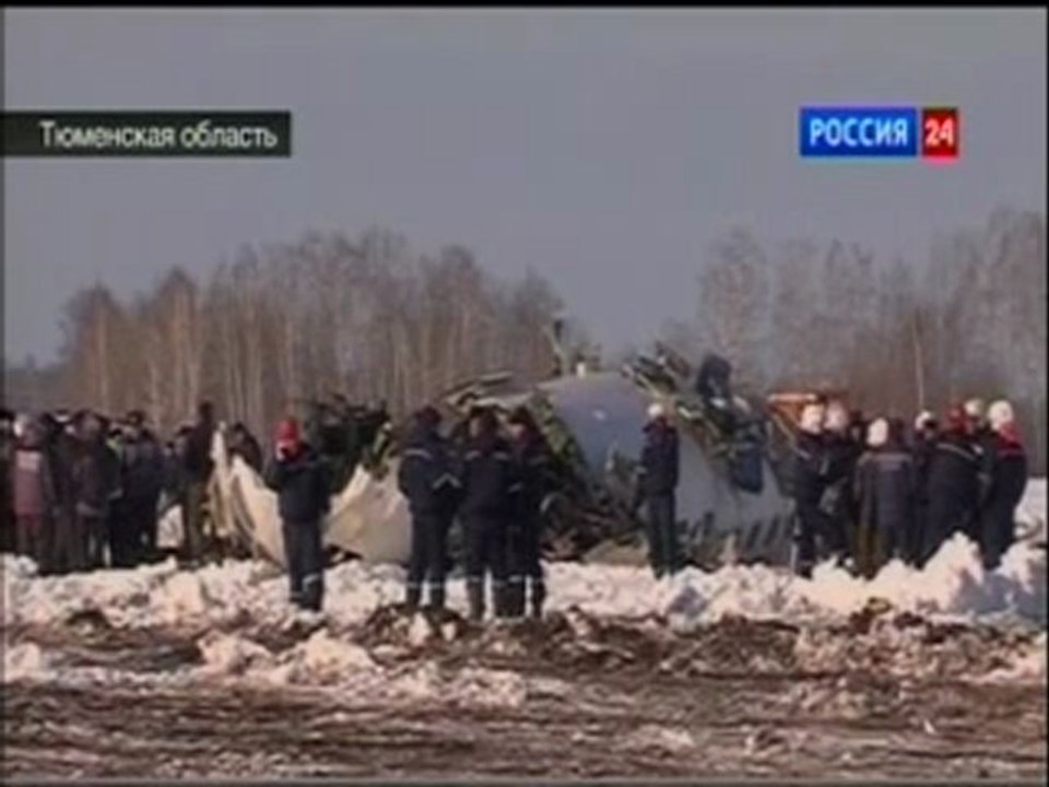 Rusya’da Yolcu Uçağı Düştü