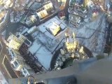 Il escalade un gratte-ciel de 176 mètres à Moscou