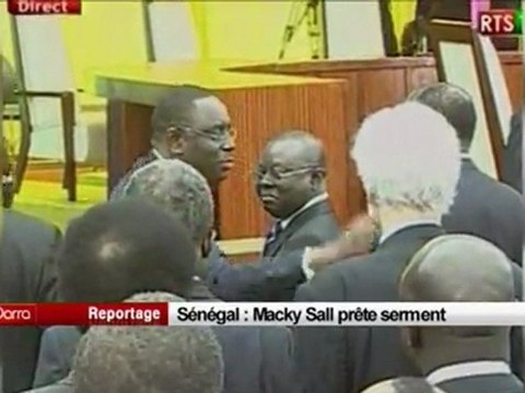 Sénégal, Macky Sall prête serment