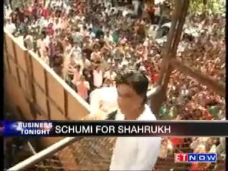 Shahrukh Khan RaOne and Michael Schumacher