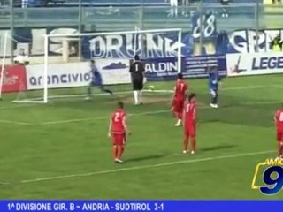 1^ Divisione Gir. B | Andria-Sudtirol 3-1