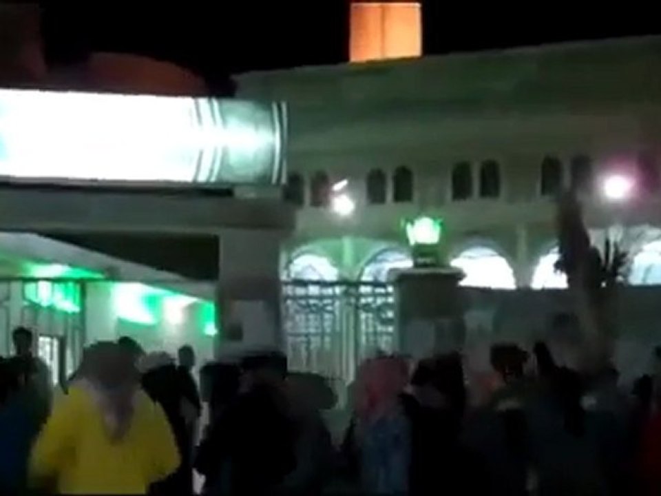 فري برس حلب طريق الباب مسائية أمام مسجد نور الشهداء 2 4 2012 جـ2
