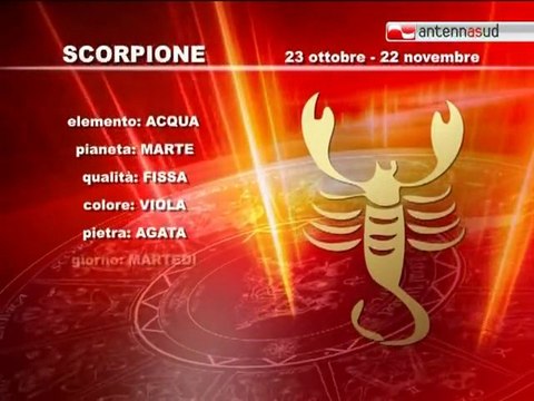 03.04.12 Segno per segno, l'oroscopo di Antenna Sud