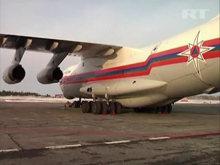 Vítimas do acidente na Sibéria são transferidas para Moscou