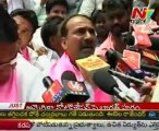 TRS Leaders Protests Against Power Charges Hike