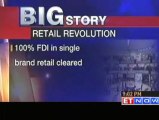 Cabinet clears 100% FDI in single brand retail