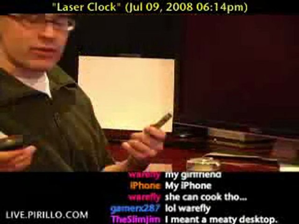 What Time is it When Your Pen Lasers Time