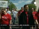 La marche des moustaches à Washington - no comment