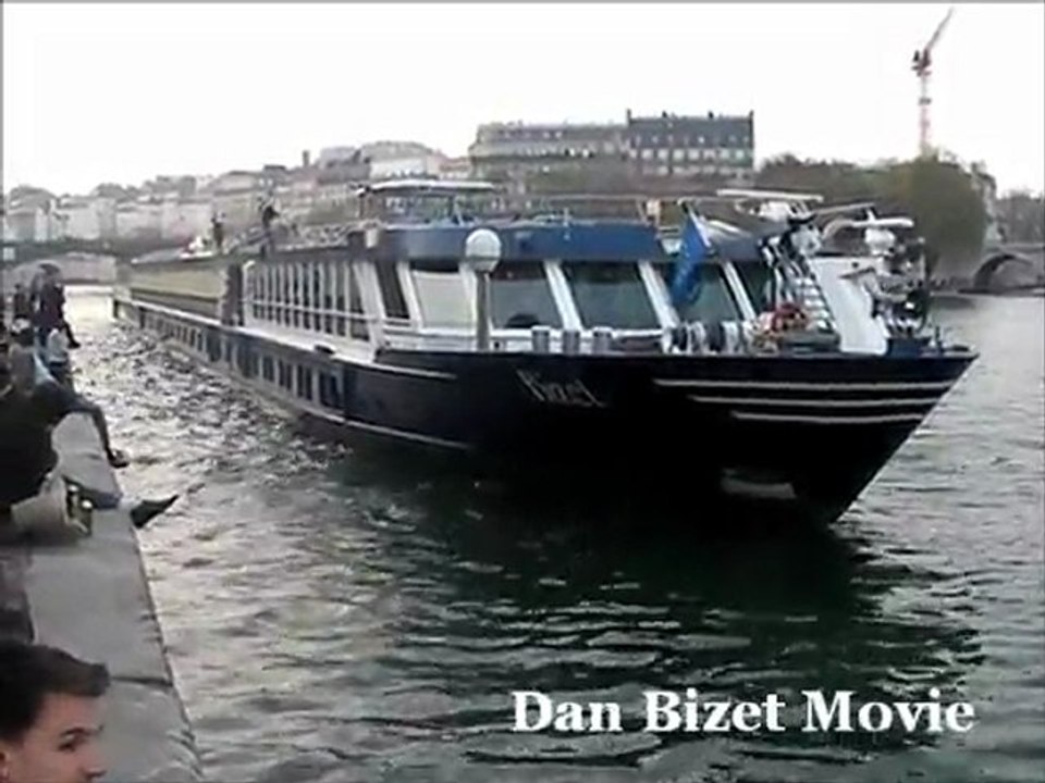 Bizet Boat Grand Circle Cruise Line First Part @DanBizet @Quai St Bernard @Paris