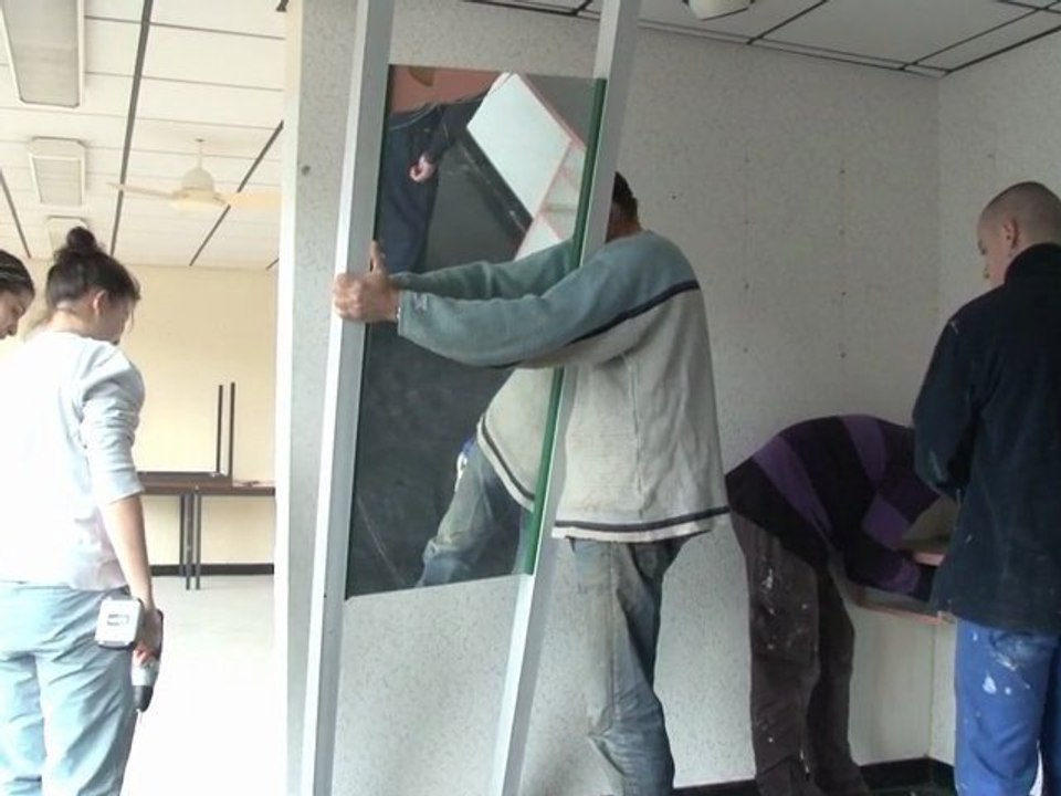 Chantier Jeunes pour le nouveau local de l'association Passerelle à Belle Beille Angers