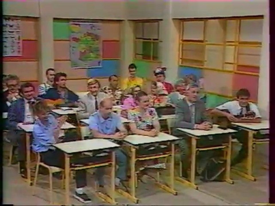 LA CLASSE avec fabrice 1987 - FR3