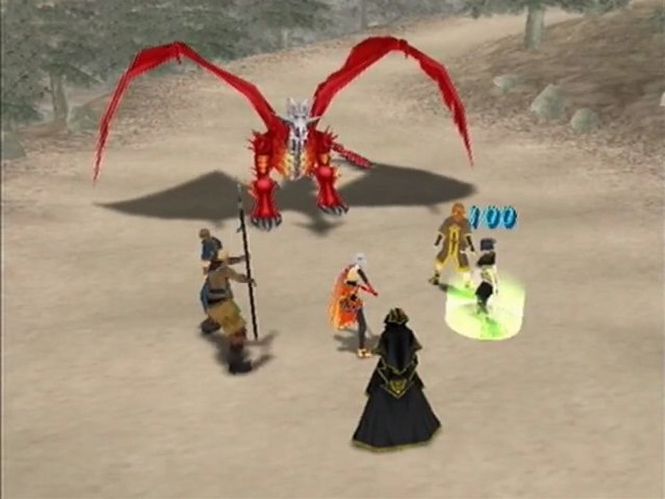 Suikoden V 26) Le dragon rouge