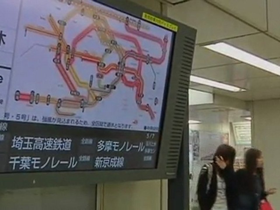 Major storm hits Japan
