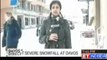 Heavy snowfall at Davos 2012 maximum in 40 years