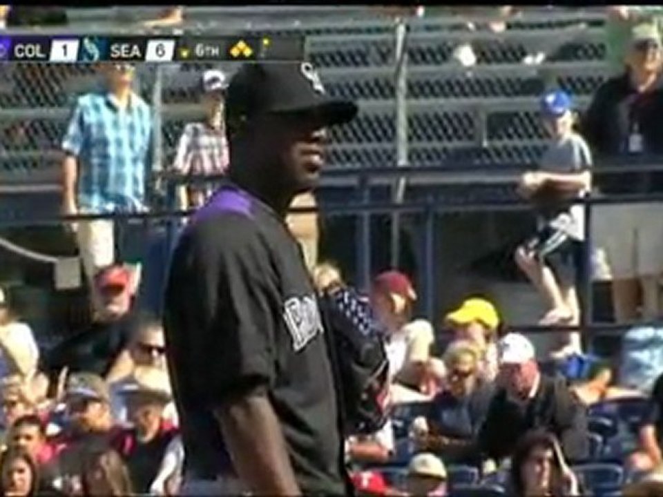 Jesus Montero deja el juego tras pelotaso