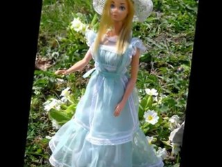 viens sur ma blanete barbie 1976