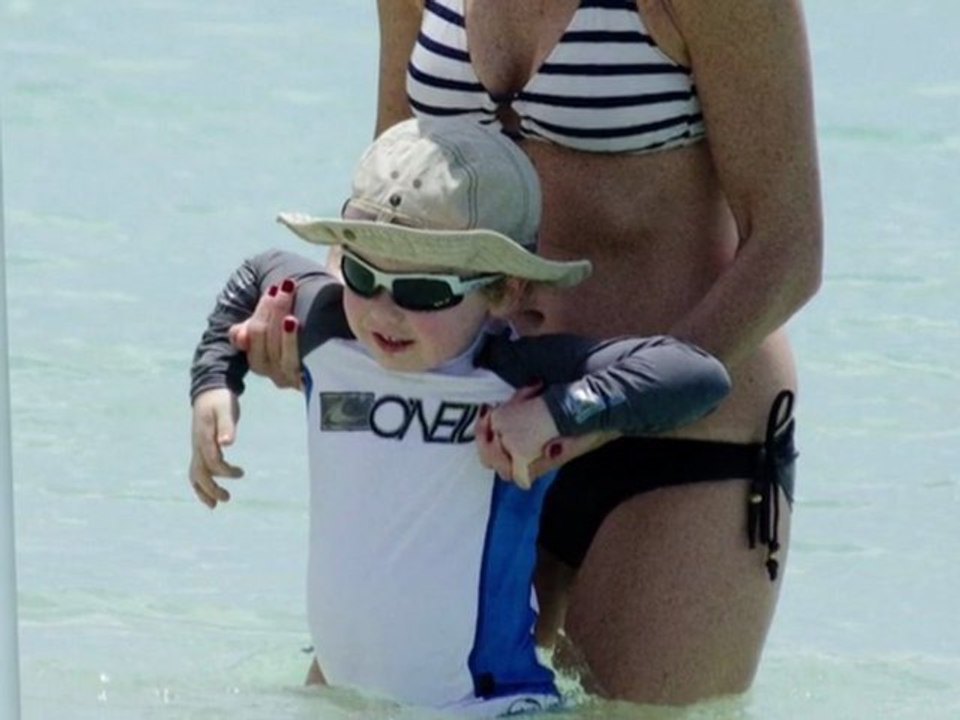 Minnie Driver's Bikini-Körper