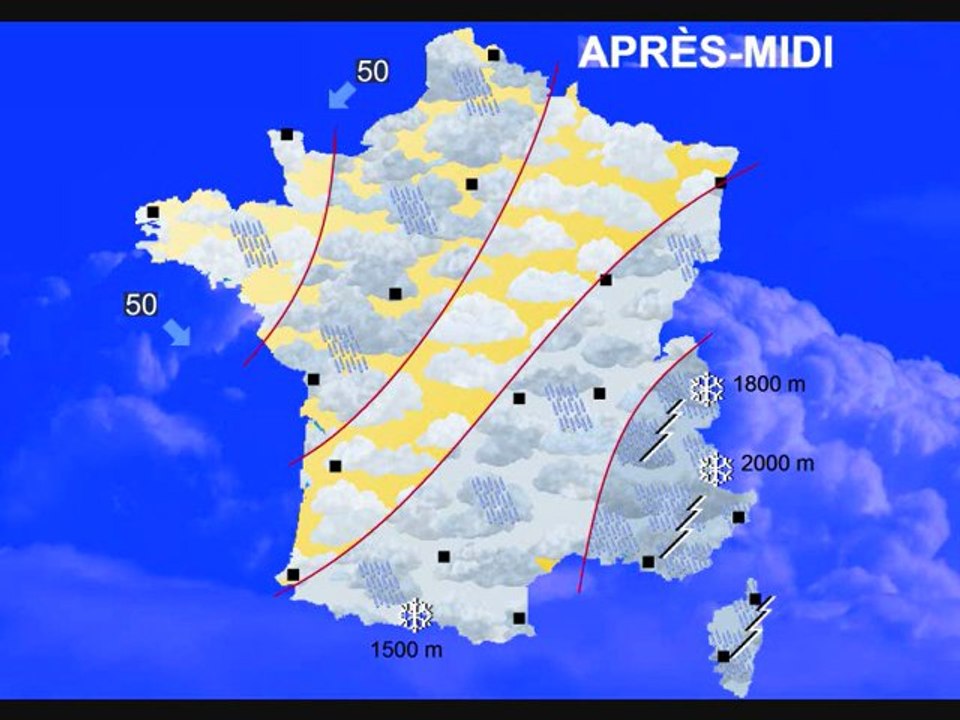 Météo 4 avril 2012: Prévisions jusqu'au lundi de Pâques !
