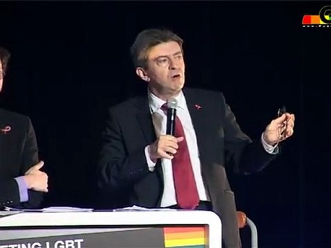 Meeting pour l'égalité : Jean-Luc Mélenchon, Front de Gauche - 31 mars 2012 aux Folies Bergères