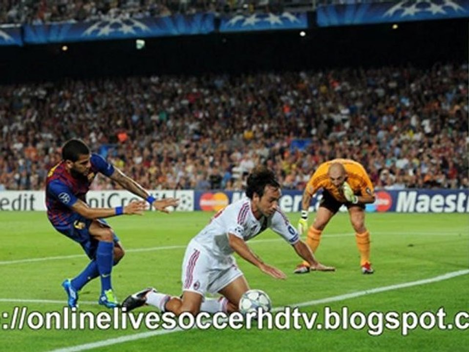 arcelona vs AC Milan Live stream UEFA Champions League 2012***