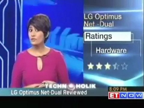 Technoholik - LG Optimus Net Dual android phone reviewed