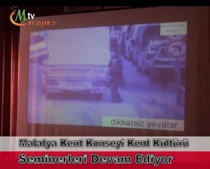 Kent Kültürü Seminerleri Devam Ediyor