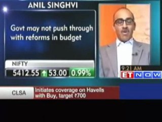 Anil Singhvi - Govt may not push reforms in budget