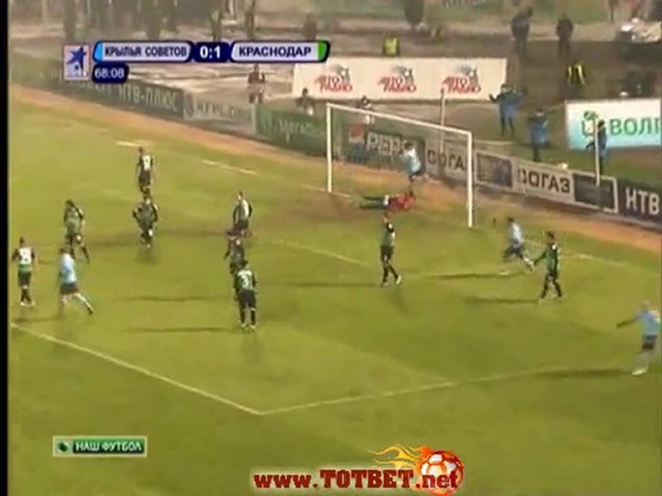 Крылья Советов - Краснодар (1-1) 31.03.2012