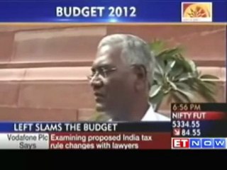 Opposition leaders slam Union Budget 2012