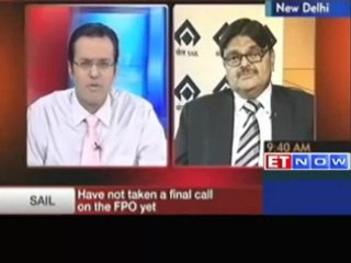 SAIL - Company will review steel prices in April