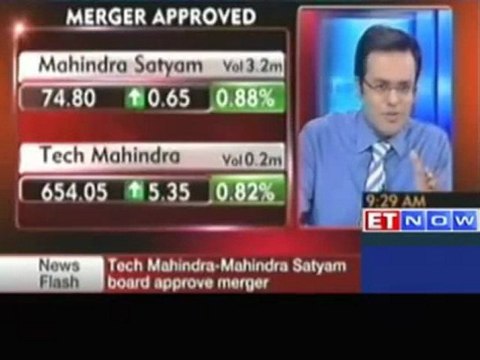 Mahindra Satyam - Tech Mahindra merger approved by board