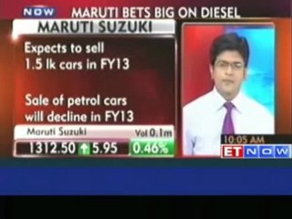 RC Bharagava - Maruti expects to sell 1.5 lk cars in FY 13