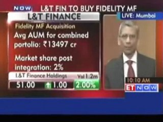L&T Finance to buy Fidelity MF - Portfolio has a strong focus on debt