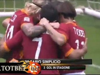 Рома - Новара (5-2) 01.04.2012