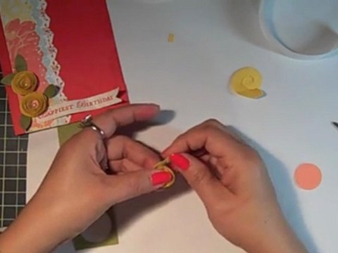 Stampin Up Attic Boutique Card Idea and Spiral Flower Video Tutorial