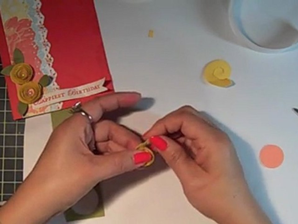 Stampin Up Attic Boutique Card Idea and Spiral Flower Video Tutorial