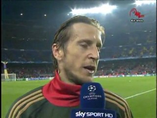 Declaraciones post partido de Andres Iniesta