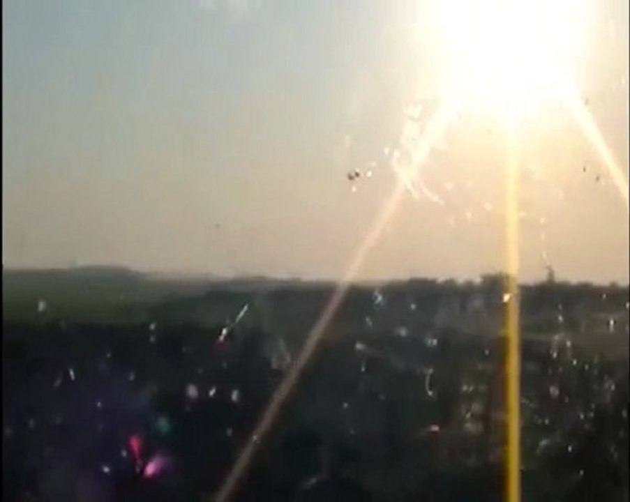 فري برس إدلب تفتناز قصف عنيف على البلدة 3 4 2012 ج2