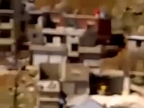 فري برس ريف دمشق الزبداني انتشار الدبابات والقناصة في كفر عامر 3 4 2012 ج1