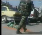 فري برس   ريف دمشق   زملكا   الإستنفار الأمني على حاجز زملكا البلد 3 4 2012