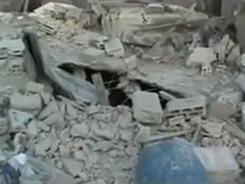 فري برس حمص باب هود دمار المنازل 2 4 2012