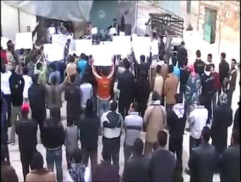 فري برس ادلب حزانو مظاهرة بعد العصر 29 3 2012 ج1