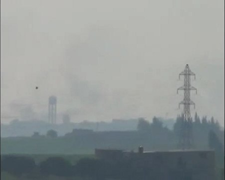 فري برس إدلب تفتناز القصف المباشر على البلدة