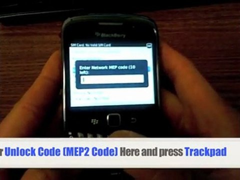 Unlock Blackberry Curve 3G - How to Unlock Blackberry ...