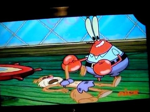 Bob Esponja - Plankton robó la piel de Arenita para robar la fórmula de Cangerburger.